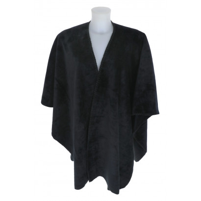 FLEECE CAPE IN EFFEN KLEUR