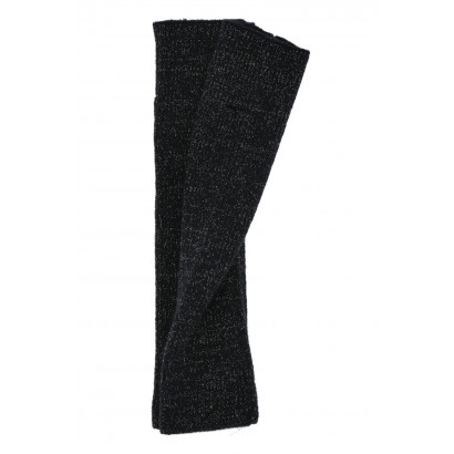 KNITTED LONG MITTENS WITH LUREX