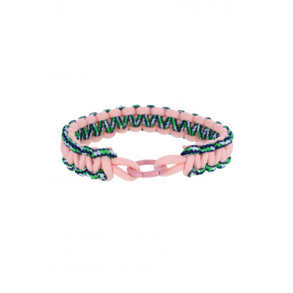 PULSERA TELEFÓNICA CON CORDONES TRENZADOS