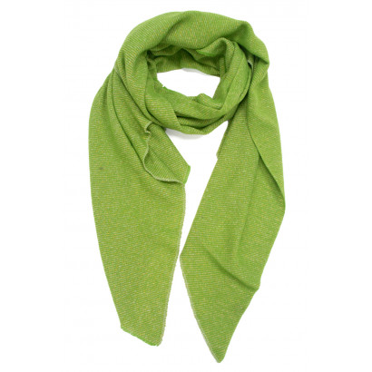 WOVEN WINTER SCARF, SOLID COLOR WITH LUREX