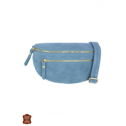 CÉLLYA, WAIST SUEDE BAG, SOLID COLOR, WEBBING