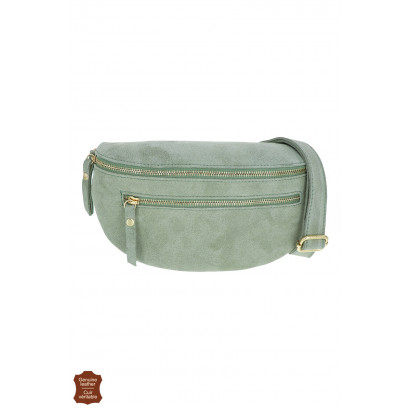 CÉLLYA, WAIST SUEDE BAG, SOLID COLOR, WEBBING