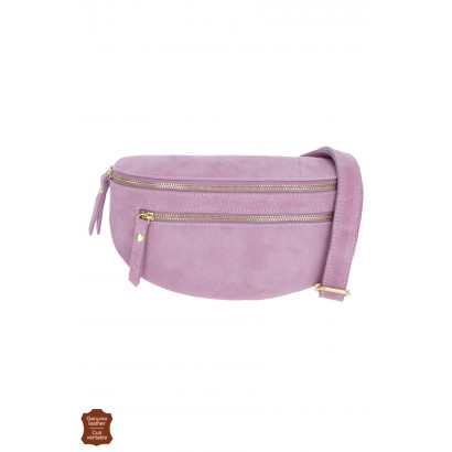 CÉLLYA, WAIST SUEDE BAG, SOLID COLOR, WEBBING