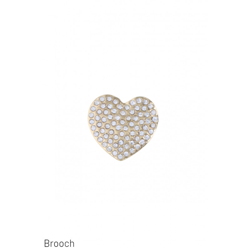 BROOCH SHAPE HEART