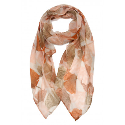 FOULARD IMPRIME FEUILLES