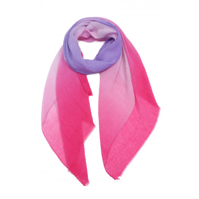 FOULARD EFFET DÉGRADÉ DE COULEUR