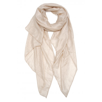 POLYSILK SCARF SOLID COLOR