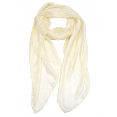 FOULARD POLYSOIE COULEUR UNIE