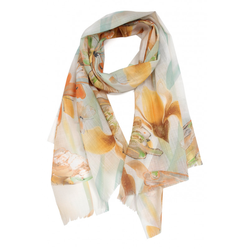 FOULARD AVEC MOTIF PAPILLONS