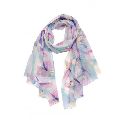 FOULARD AVEC MOTIF PAPILLONS