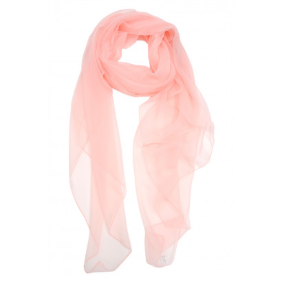 VOILE EN POLYESTER DE COULEUR UNIE