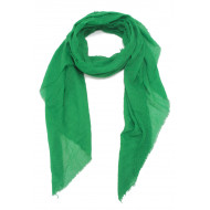 SCARF SOLID COLOR WITH FRINGES