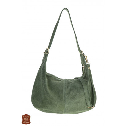 LISE, SAC SHOPPING DAIM DE COULEUR UNIE