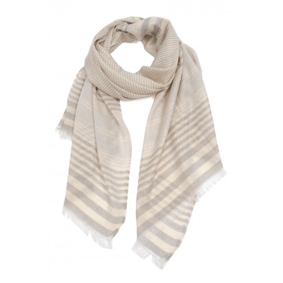 WOVEN SCARF WITH LUREX