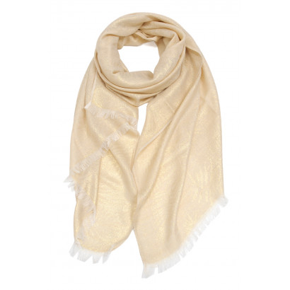 WOVEN SCARF WITH LUREX