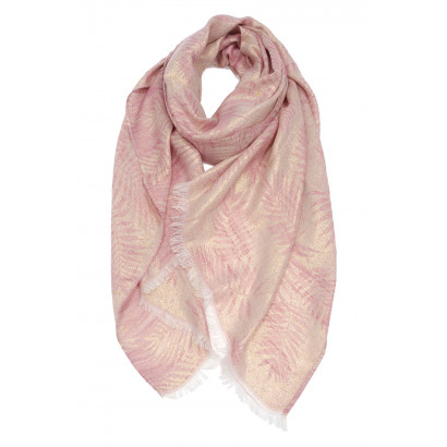 WOVEN SCARF WITH LUREX