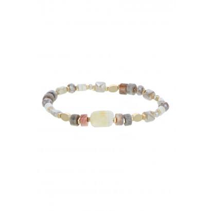 ELASTIC BRACELET MULTI STONES