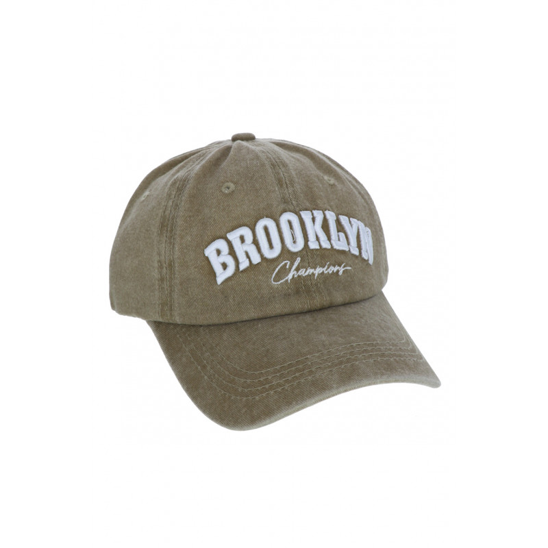 JEANS CAP WITH BROOKLYN EMBRODERY