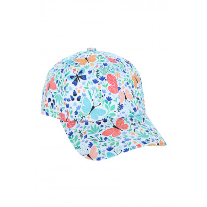 CAP FOR KIDS WITH BUTTERFLY