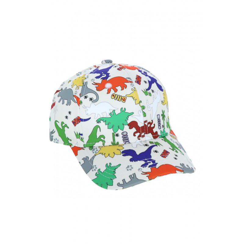 GORRA NIÑO CON ESTAMPADO DINOSAURIOS