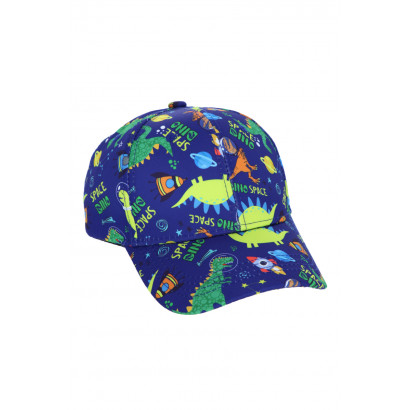 CASQUETTE ENFANT AVEC IMPRIMÉ DINOSAURES