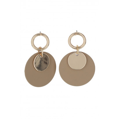 EARRINGS ROUND SHAPE & RING