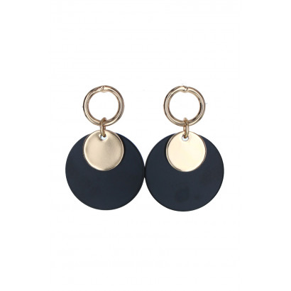 EARRINGS ROUND SHAPE & RING