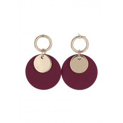 EARRINGS ROUND SHAPE & RING