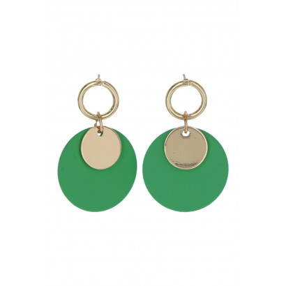 EARRINGS ROUND SHAPE & RING