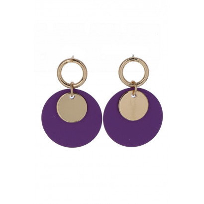 EARRINGS ROUND SHAPE & RING