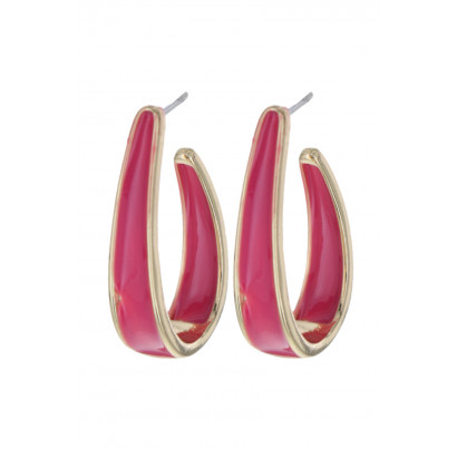 EARRINGS DROP SHAPE AND ENAMEL