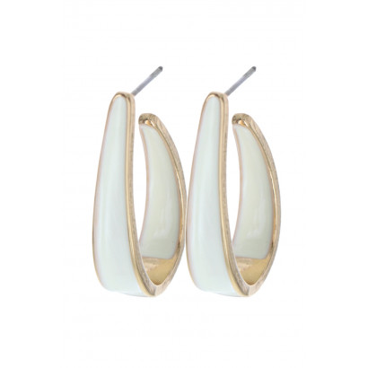 EARRINGS DROP SHAPE AND ENAMEL