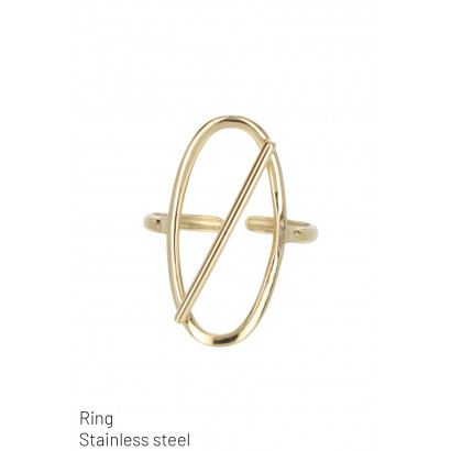 RING STAINLESS STEEL WITH...