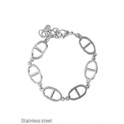 STAINLESS STEEL BRACELET WITH THICK LINK