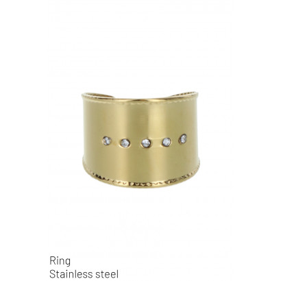 RING STAINLESS STEEL WITH...