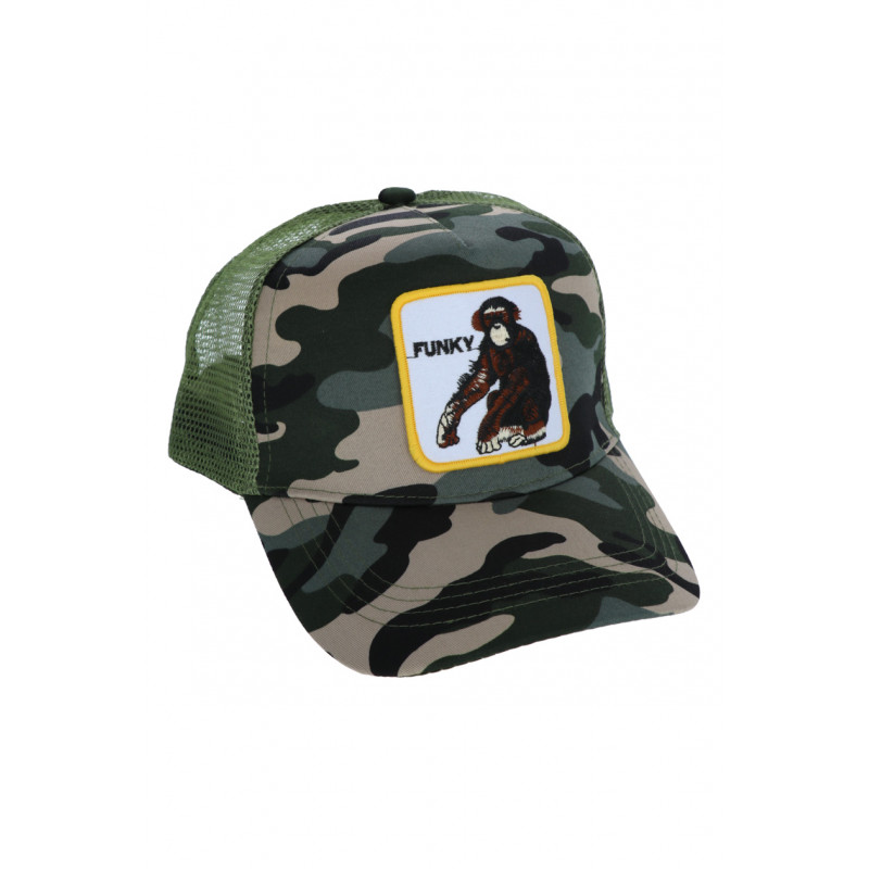 POLYESTER CAP WITH MONKEY PATCH