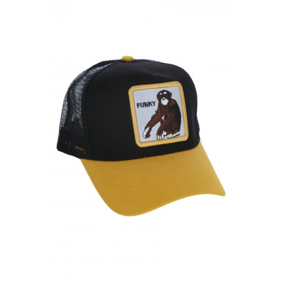 POLYESTER CAP WITH MONKEY PATCH