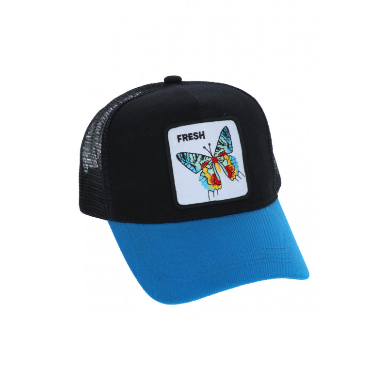 POLYESTER CAP WITH BUTTERFLY PATCH