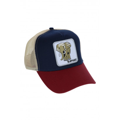 POLYESTER CAP WITH ELEPHANT PATCH