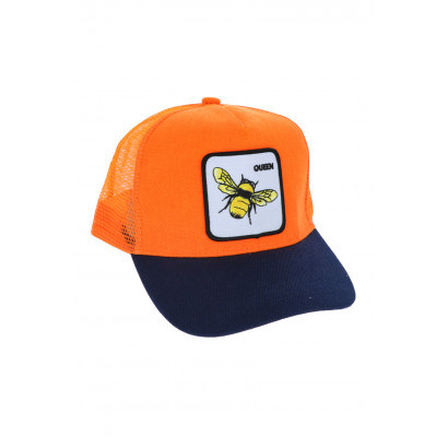 POLYESTER CAP WITH BEE PATCH