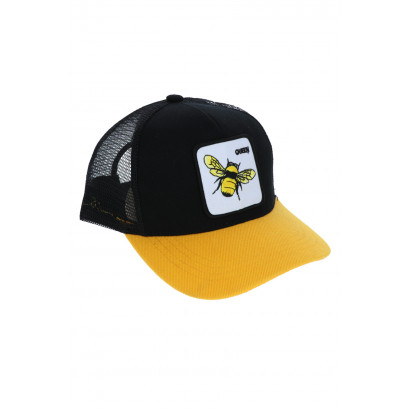 POLYESTER CAP WITH BEE PATCH