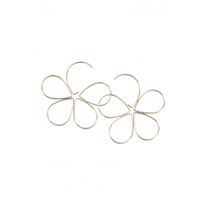 EARRINGS FLOWER SHAPE