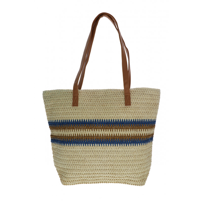 BORA BEACH, STRIPED SHOPPING BAG