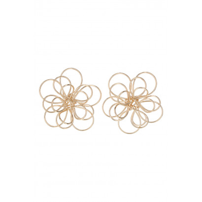 BOUCLES D'OREILLES, FORME DE FLEUR