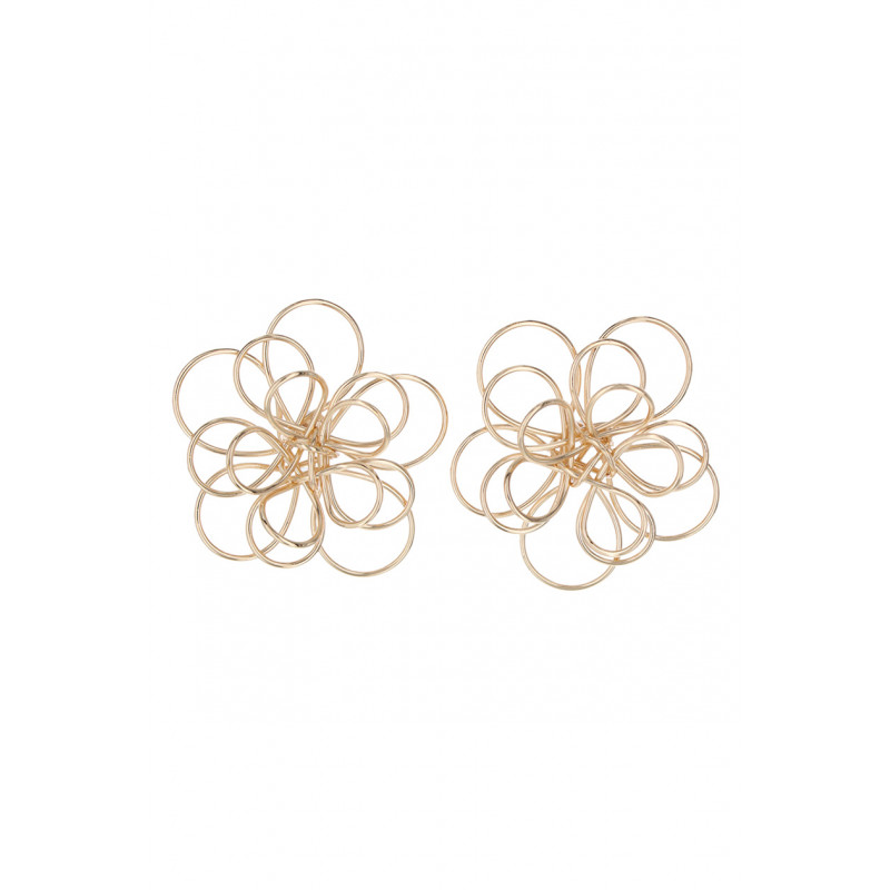 PENDIENTES FORMA DE FLORE