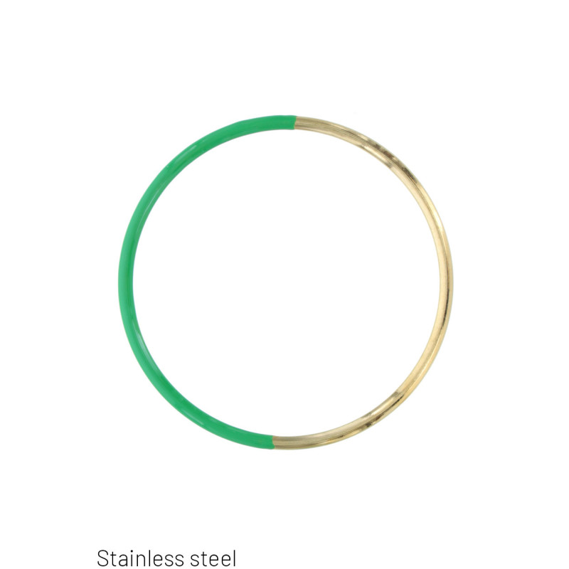 Bracelet Rigide MISS SIXTY - Acier Inoxydable Et Jean - Neuf Avec Étiquettes - Femme