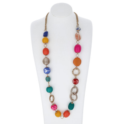 COLLIER AVEC DIFFRENTES BILLES