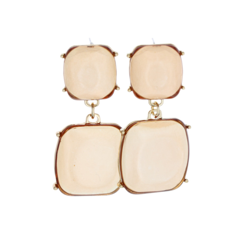 PENDIENTES COLGANTE CUADRADO