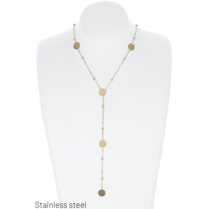 STAAL KETTING EN RONDE HANGERS EN METAL BALLEN
