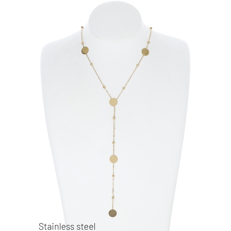 STAAL KETTING EN RONDE HANGERS EN METAL BALLEN